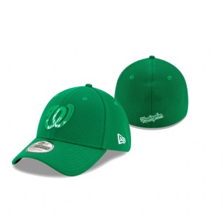 Nationals 2021 St. Patrick's Day Kelly Green 39THIRTY Flex Cap