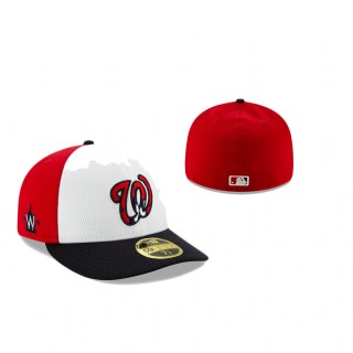 Nationals Batting Practice Red Low Profile 59FIFTY Cap
