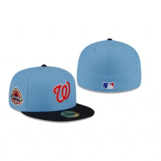 Washington Nationals Blue Just Caps Drop 5 59FIFTY Fitted Hat