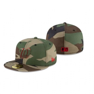 Nationals Green Forest Pop 59Fifty Fitted Hat