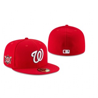 Nationals Red Jackie Robinson Day 59FIFTY Fitted Hat