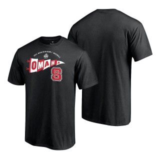 NC State Wolfpack 2021 NCAA Men's Baseball College World Series Bound Homer T-Shirt Black