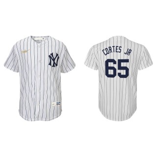 Nestor Cortes Jr. Youth New York Yankees White Home Cooperstown Collection Player Jersey