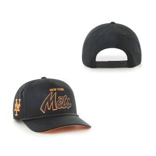 New York Mets Mango Undervisor Hitch Snapback Hat Black