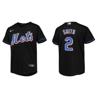 Youth Mets Dominic Smith Black Jersey