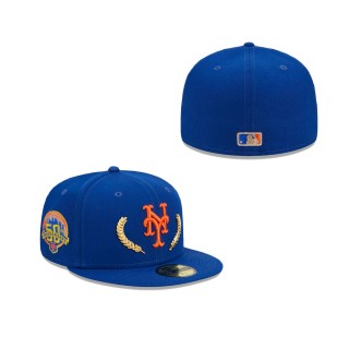 New York Mets Gold Leaf Fitted Hat