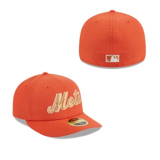 New York Mets Green Collection Low Profile Fitted Hat
