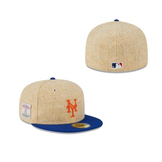 New York Mets Harris Tweed Fitted Hat