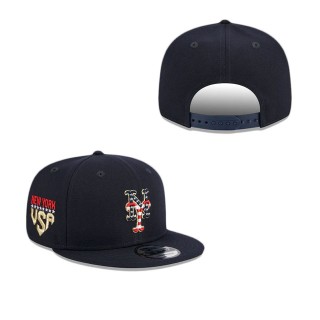 New York Mets Independence Day 9FIFTY Snapback Hat