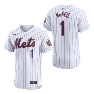New York Mets Jeff McNeil White Home Elite Player Jersey