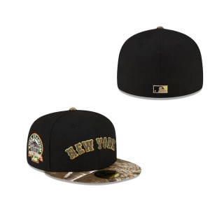 New York Mets Just Caps Black Crown 59FIFTY Fitted Cap