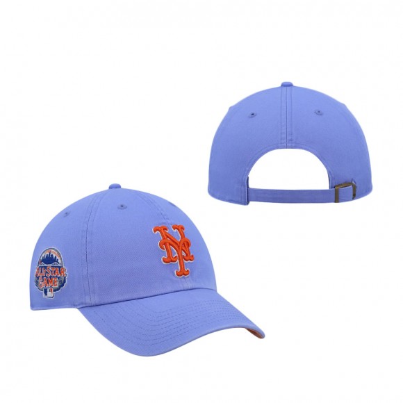 New York Mets Lavender 2013 MLB All Star Game Double Under Clean Up Adjustable Hat
