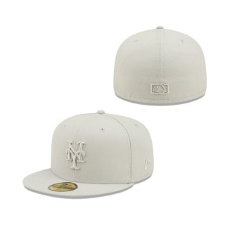 New York Mets Icon Color Pack 59FIFTY Fitted Hat Gray