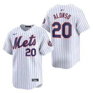 New York Mets Pete Alonso White Home Limited Player Jersey