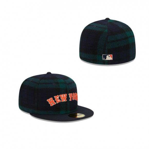New York Mets Plaid 59FIFTY Fitted Cap