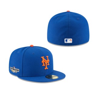 Men's New York Mets Royal 2022 Postseason 59FIFTY Game Fitted Hat