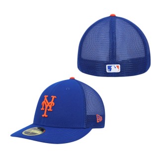 Men's New York Mets Royal Authentic Collection Mesh Back Low Profile 59FIFTY Fitted Hat