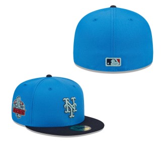 New York Mets Royal 59FIFTY Fitted Hat