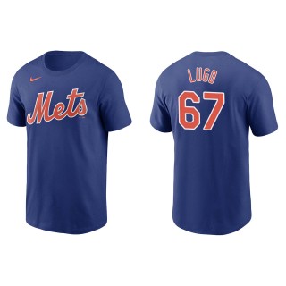 Men's New York Mets Seth Lugo Royal Name & Number T-Shirt