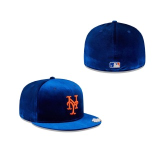 New York Mets Velvet Visor Clip Fitted Hat