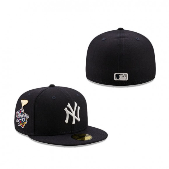 New York Yankees 1998 Logo History Fitted Hat