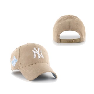 New York Yankees '47 Khaki Ultra Suede MVP Adjustable Hat