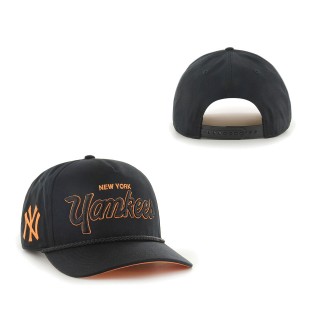 New York Yankees Mango Undervisor Hitch Snapback Hat Black