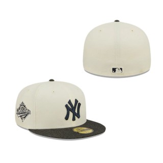 New York Yankees Black Denim 59FIFTY Fitted Hat