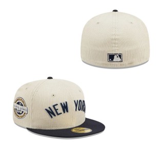 New York Yankees Cord Classic 59FIFTY Fitted Hat