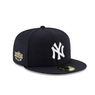 New York Yankees Derek Jeter Navy 2000 Mlb World Series Mvp Side Patch 59FIFTY Fitted Hat