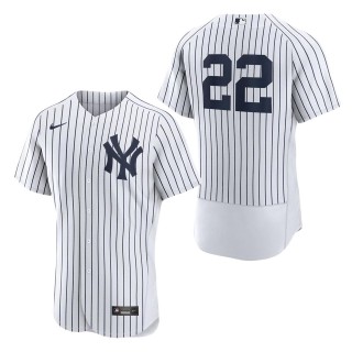 New York Yankees Juan Soto White Home Authentic Jersey