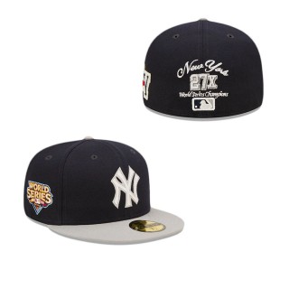 New York Yankees Letterman 59FIFTY Fitted Hat