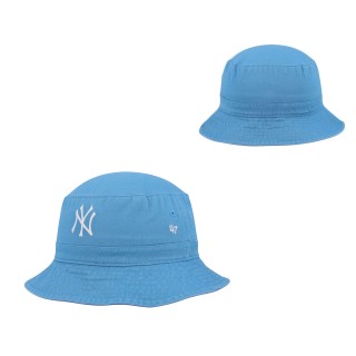 New York Yankees Light Blue Ballpark Bucket Hat