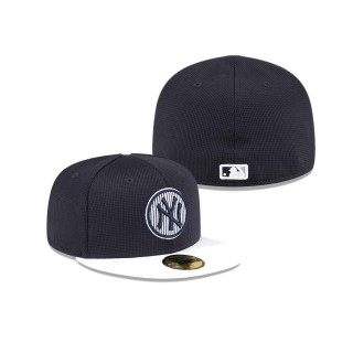 New York Yankees Navy 2024 Batting Practice 59FIFTY Fitted Hat