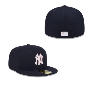 New York Yankees Navy 2024 Mother's Day On-Field 59FIFTY Fitted Hat