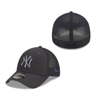 New York Yankees 2022 Batting Practice 39THIRTY Flex Hat Graphite