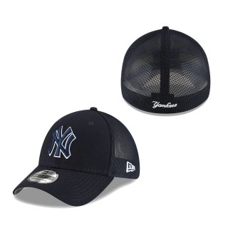 New York Yankees 2022 Batting Practice 39THIRTY Flex Hat Navy