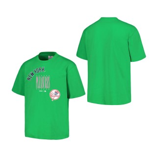 New York Yankees PLEASURES Green Repurpose T-Shirt