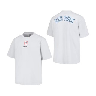 New York Yankees PLEASURES White Mascot T-Shirt