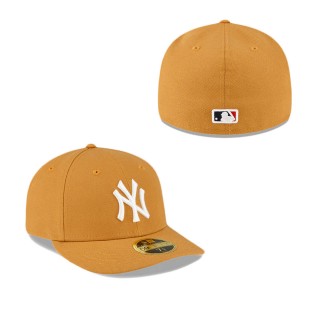 New York Yankees Taupe Low Profile 59FIFTY Fitted Hat
