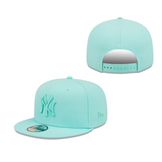 Men's New York Yankees Turquoise Spring Color Pack 9FIFTY Snapback Hat