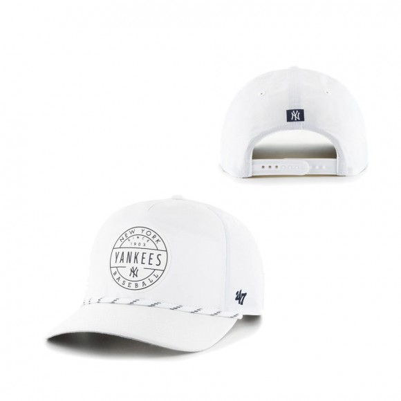 Men's New York Yankees White Suburbia Captain Snapback Hat