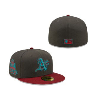 Oakland Athletics 40th Anniversary Titlewave Fitted Hat