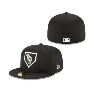 Men's Oakland Athletics Black 2022 Clubhouse Cooperstown Collection 59FIFTY Fitted Hat