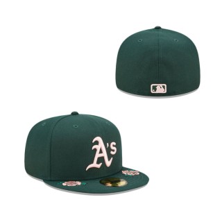 Oakland Athletics Double Roses 59FIFTY Fitted Hat