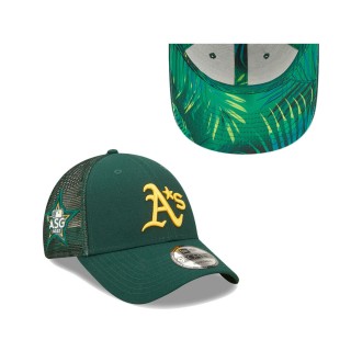Men's Oakland Athletics Green 2022 MLB All-Star Game Workout 9FORTY Snapback Adjustable Hat