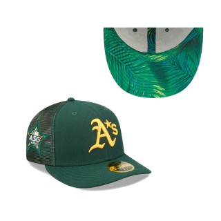 Men's Oakland Athletics Green 2022 MLB All-Star Game Workout Low Profile 59FIFTY Fitted Hat