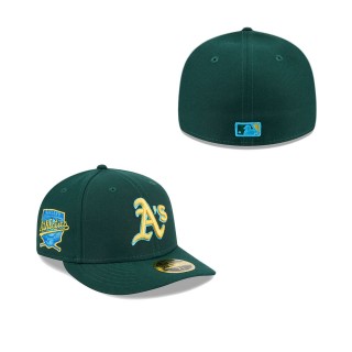 Oakland Athletics Green 2023 MLB Father's Day Low Profile 59FIFTY Fitted Hat