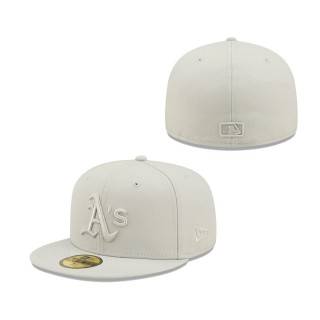 Oakland Athletics Icon Color Pack 59FIFTY Fitted Hat Gray