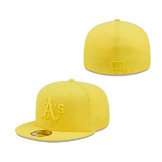 Oakland Athletics Icon Color Pack 59FIFTY Fitted Hat Yellow